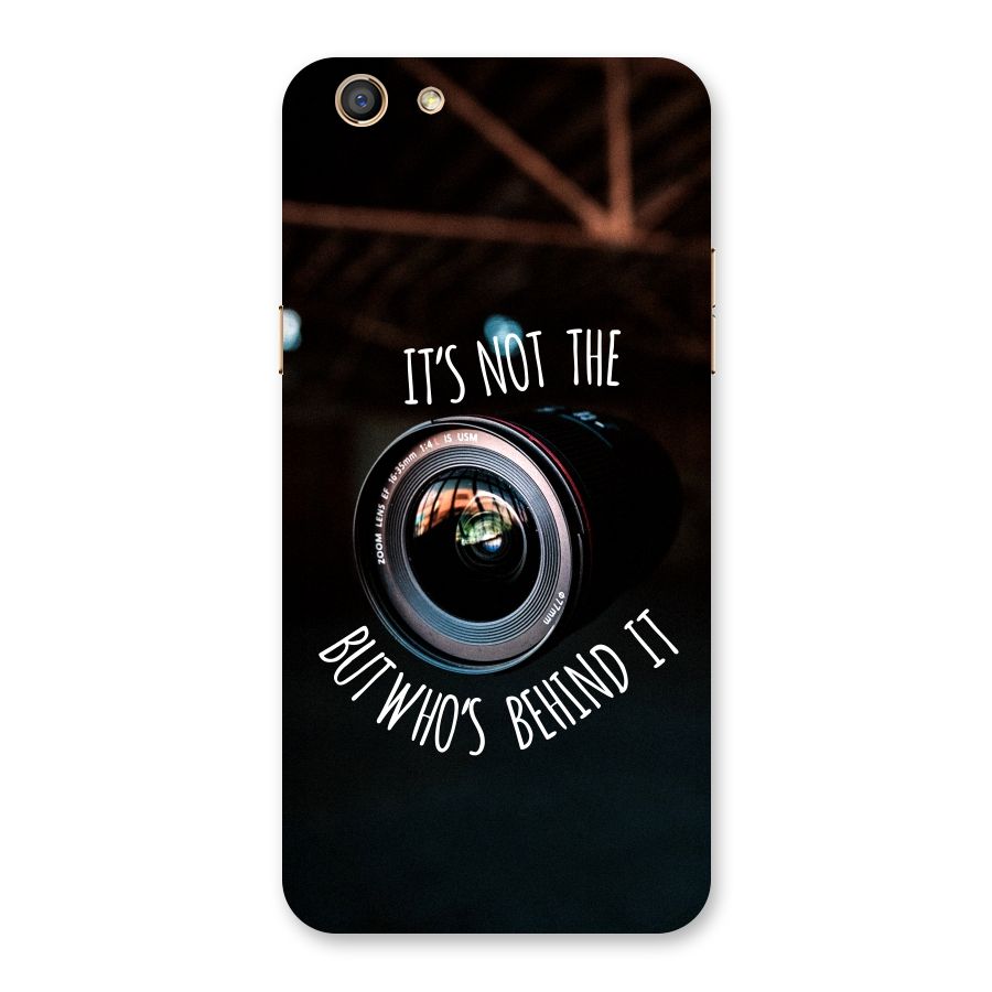 Camera Quote Back Case for Oppo F3
