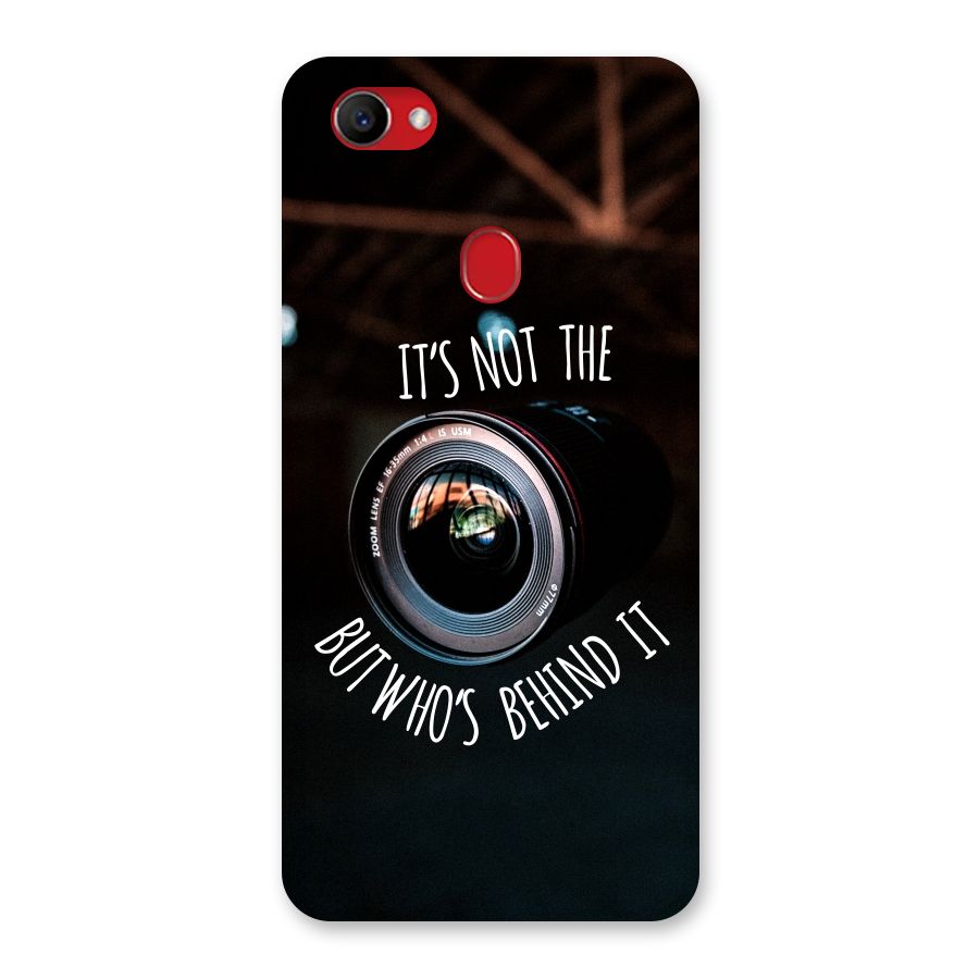 Camera Quote Back Case for Oppo F7