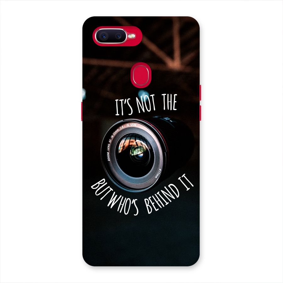 Camera Quote Back Case for Oppo F9 Pro