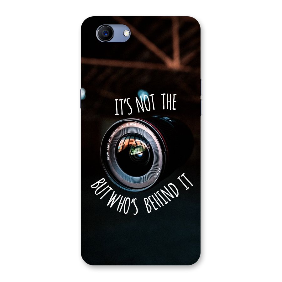 Camera Quote Back Case for Oppo Realme 1