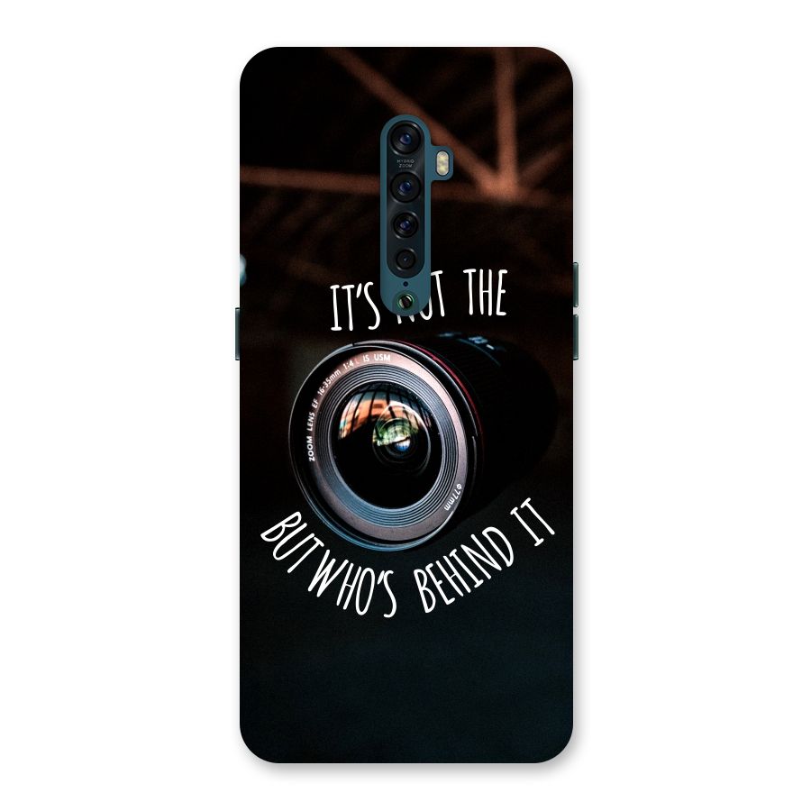 Camera Quote Back Case for Oppo Reno2