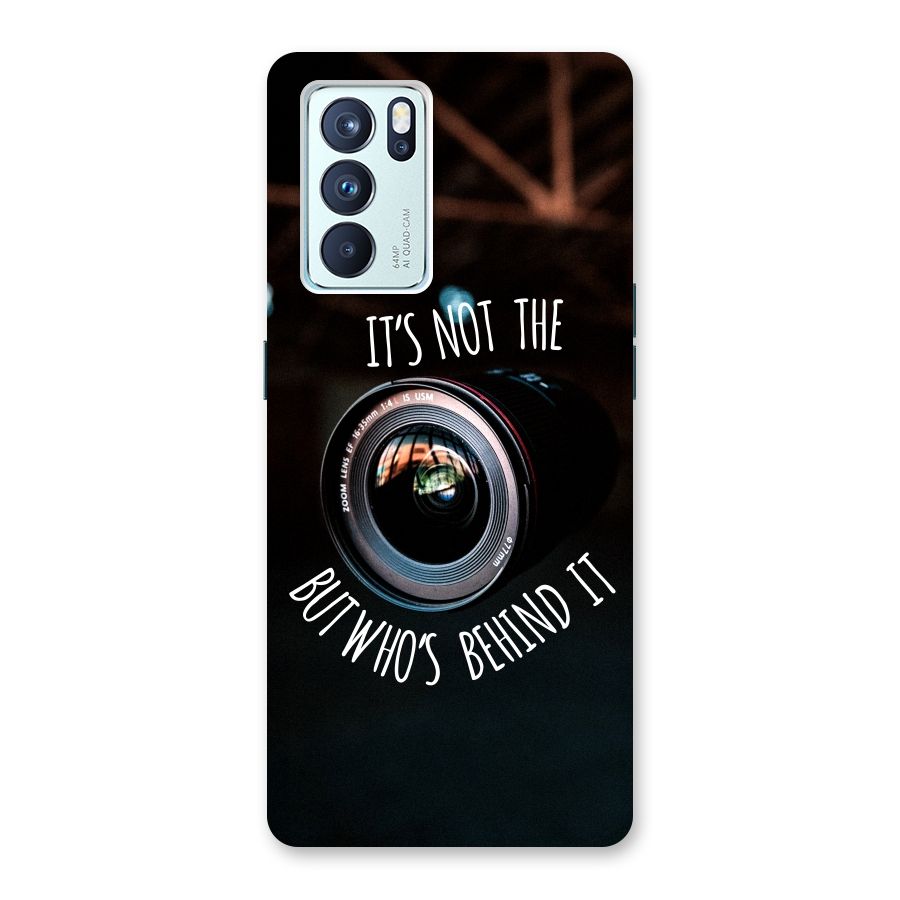 Camera Quote Back Case for Oppo Reno6 Pro 5G