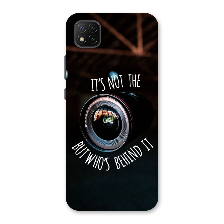 Camera Quote Back Case for Poco C3