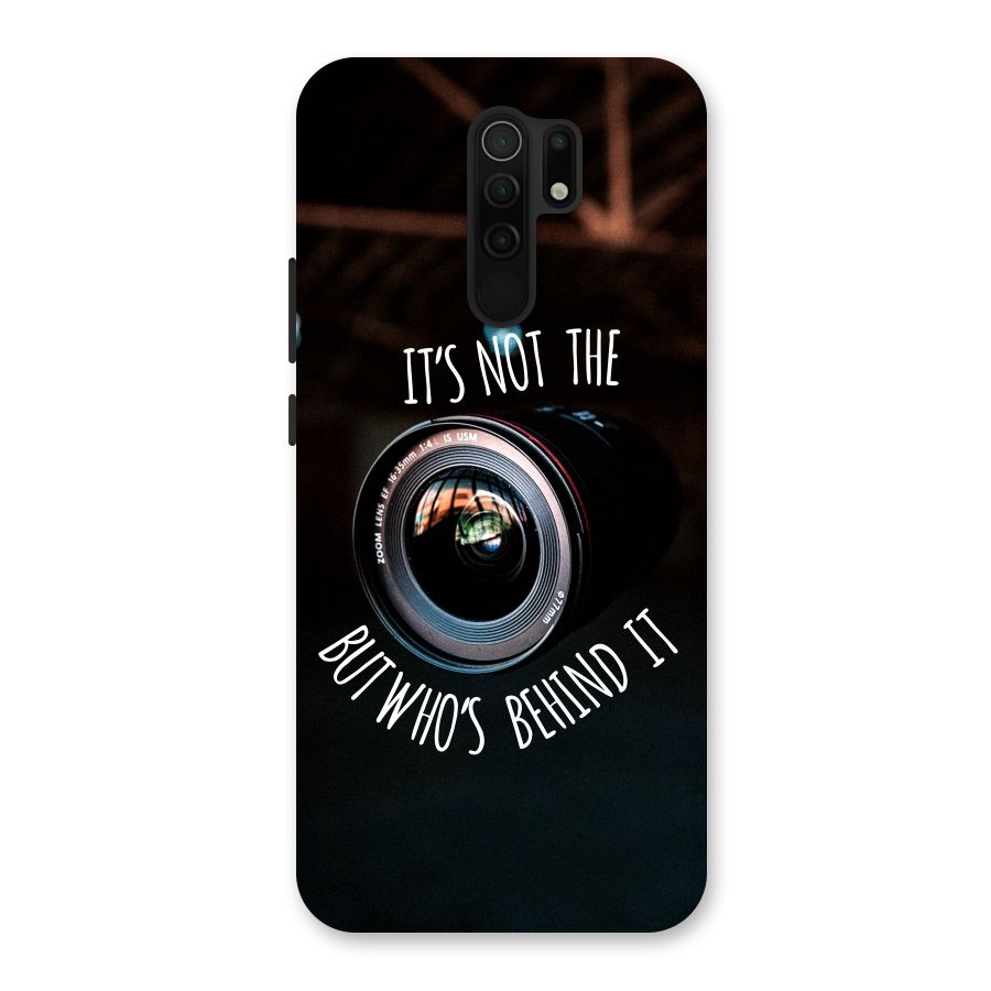 Camera Quote Back Case for Poco M2