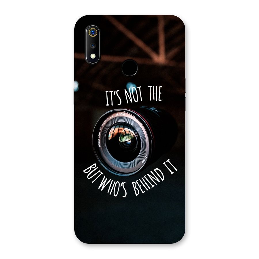 Camera Quote Back Case for Realme 3