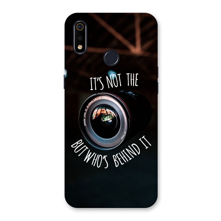Camera Quote Back Case for Realme 3i
