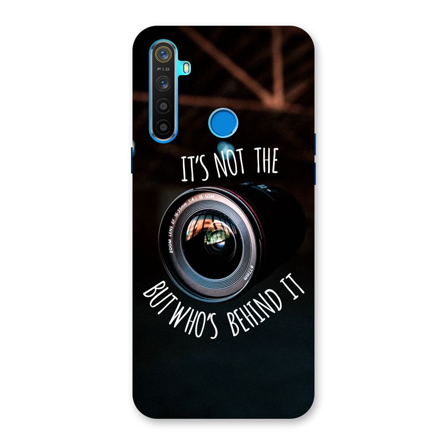 Camera Quote Back Case for Realme 5