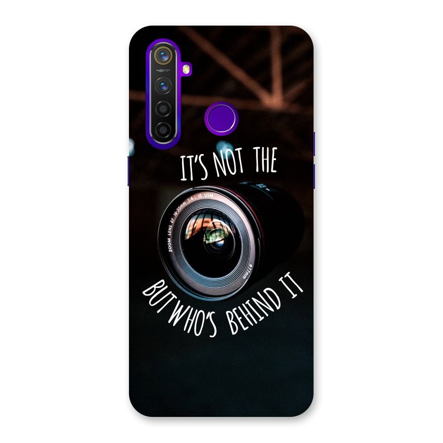 Camera Quote Back Case for Realme 5 Pro