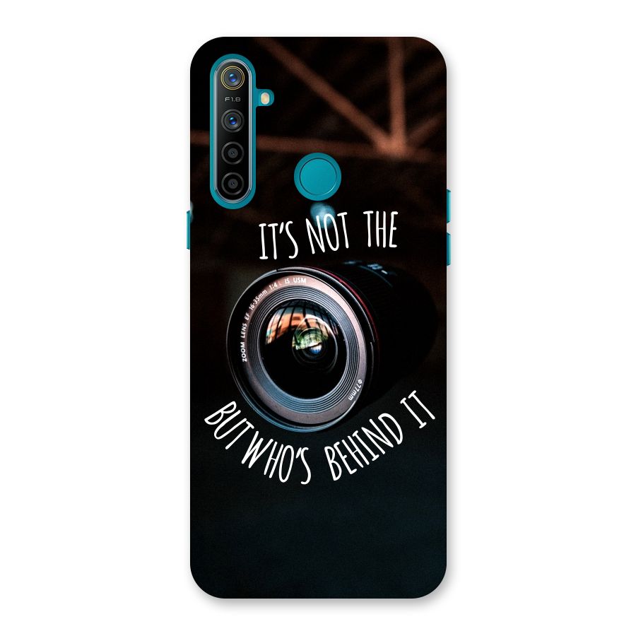 Camera Quote Back Case for Realme 5i