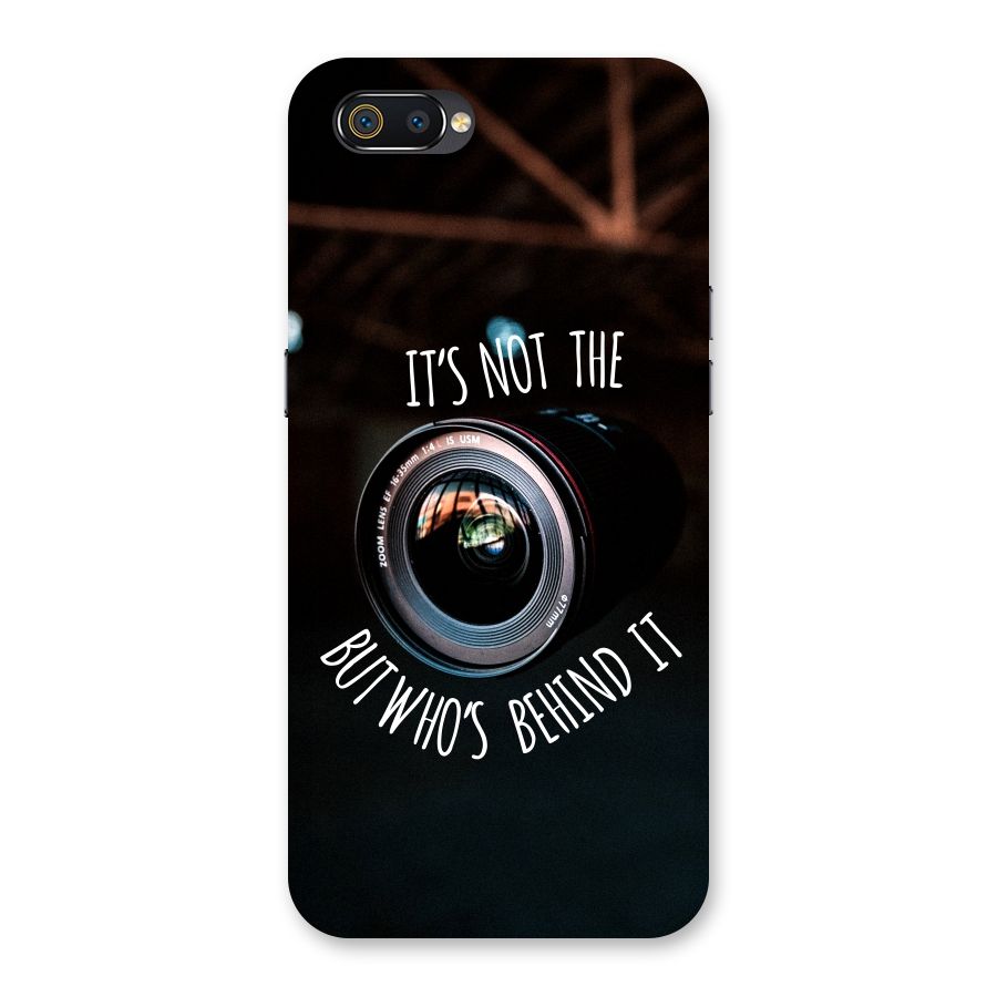Camera Quote Back Case for Realme C2