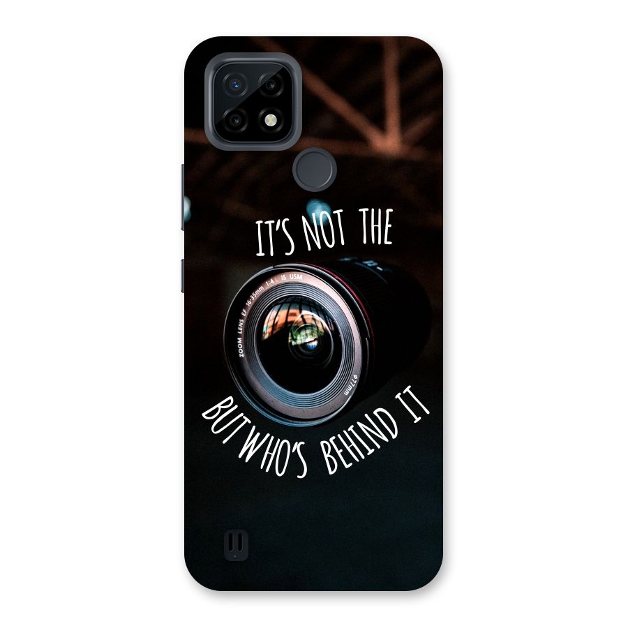 Camera Quote Back Case for Realme C21