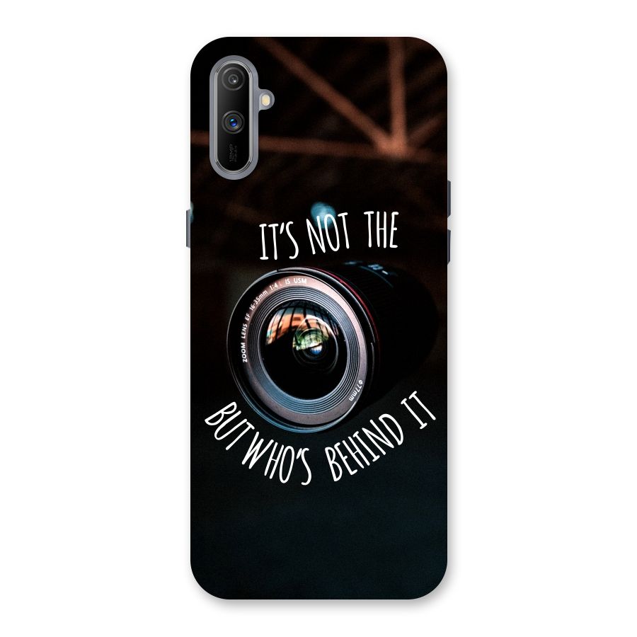 Camera Quote Back Case for Realme C3