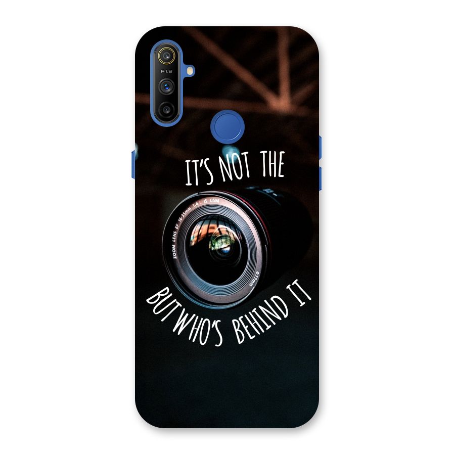 Camera Quote Back Case for Realme Narzo 10A