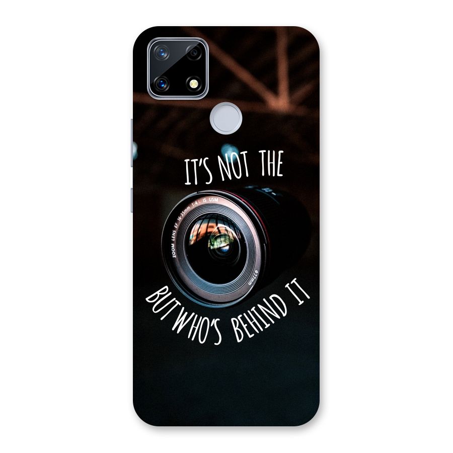 Camera Quote Back Case for Realme Narzo 20