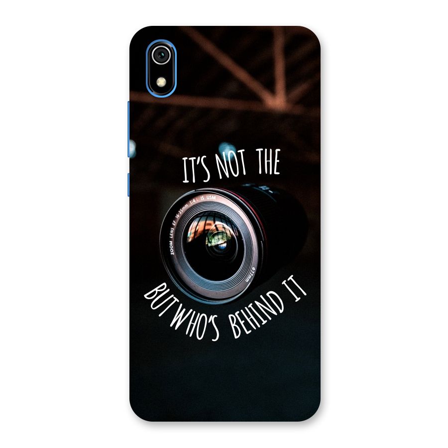 Camera Quote Back Case for Redmi 7A