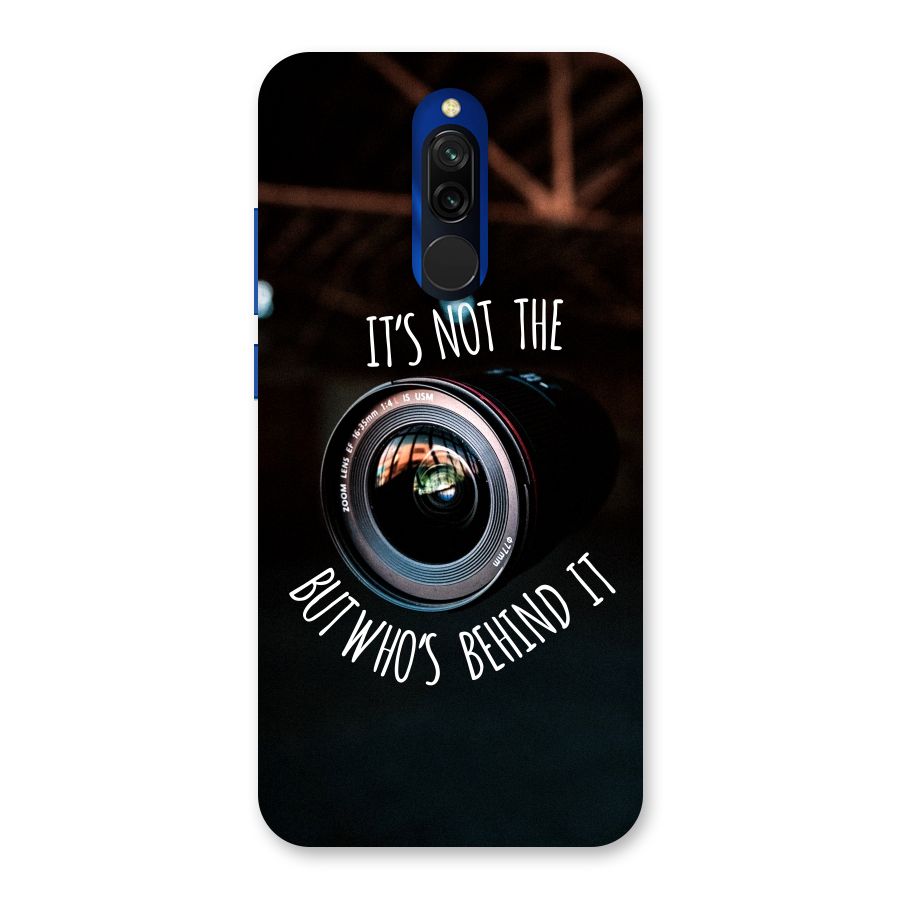 Camera Quote Back Case for Redmi 8
