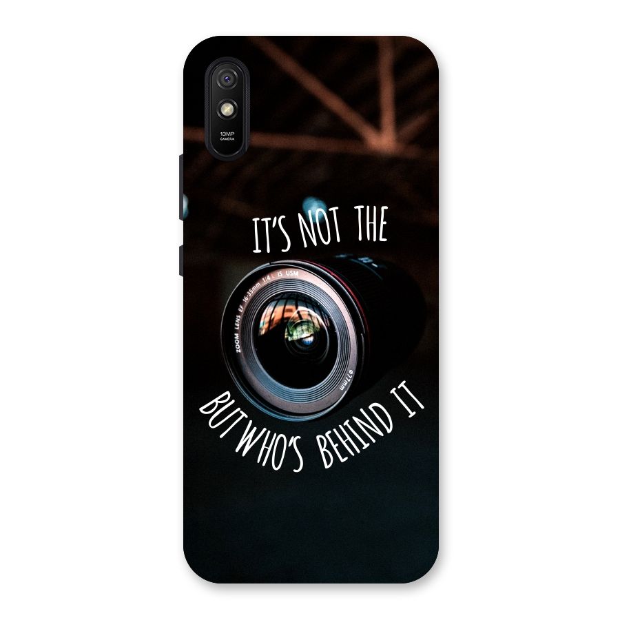 Camera Quote Back Case for Redmi 9A