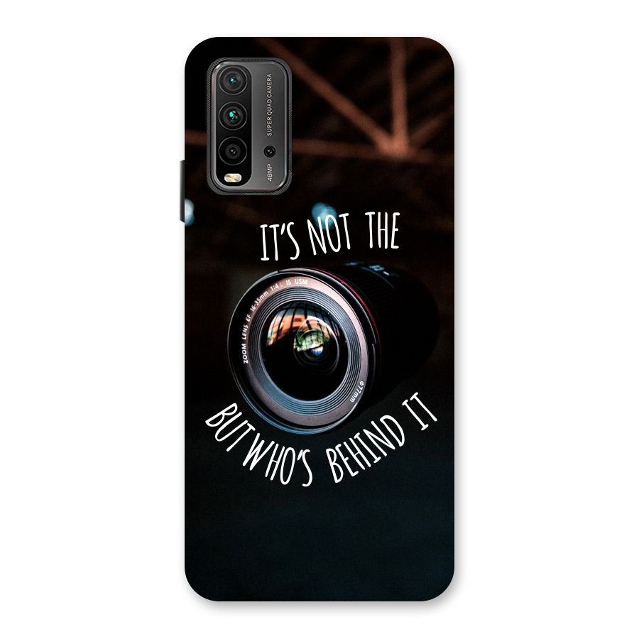 Camera Quote Back Case for Redmi 9 Power