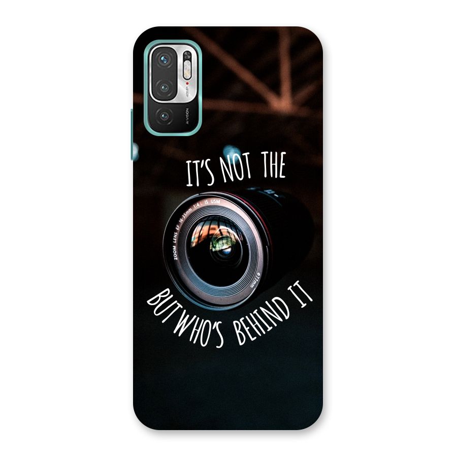 Camera Quote Back Case for Redmi Note 10T 5G