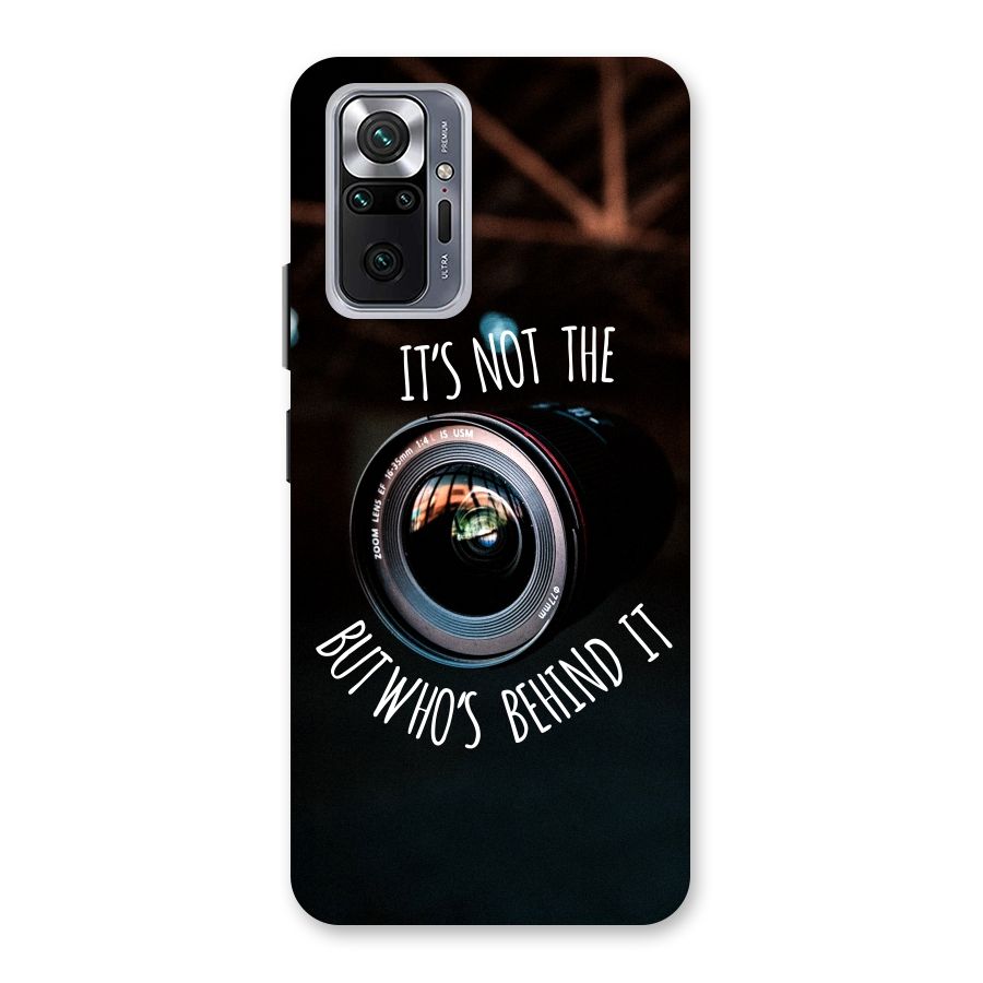 Camera Quote Back Case for Redmi Note 10 Pro