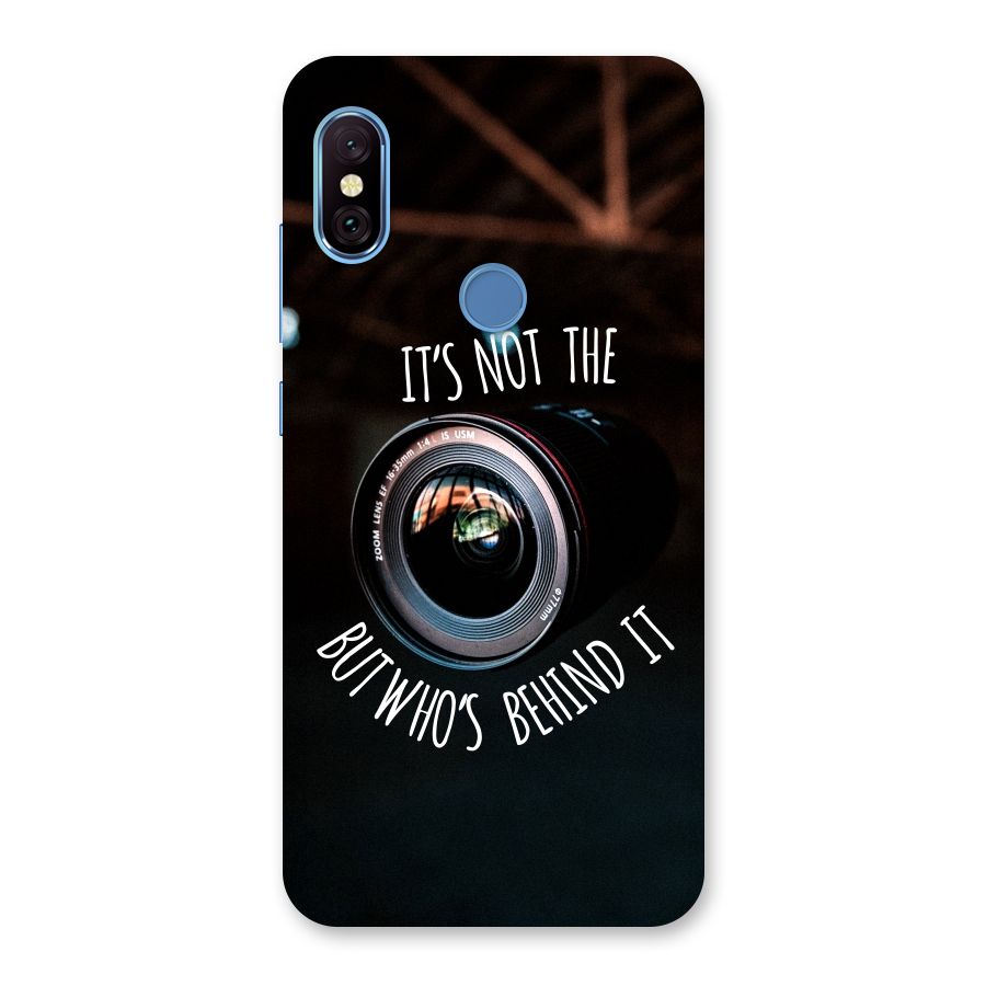 Camera Quote Back Case for Redmi Note 6 Pro