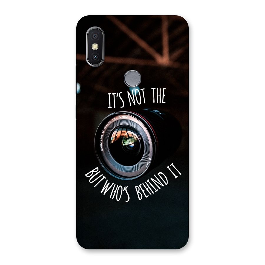 Camera Quote Back Case for Redmi Y2