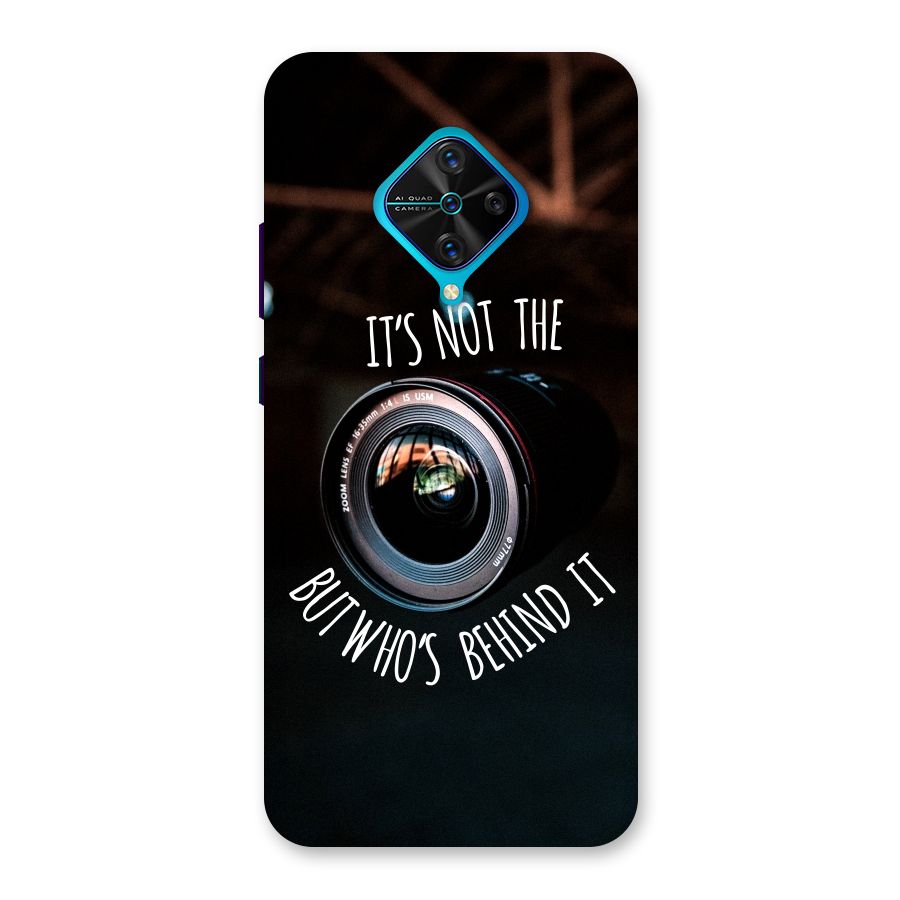 Camera Quote Back Case for Vivo S1 Pro