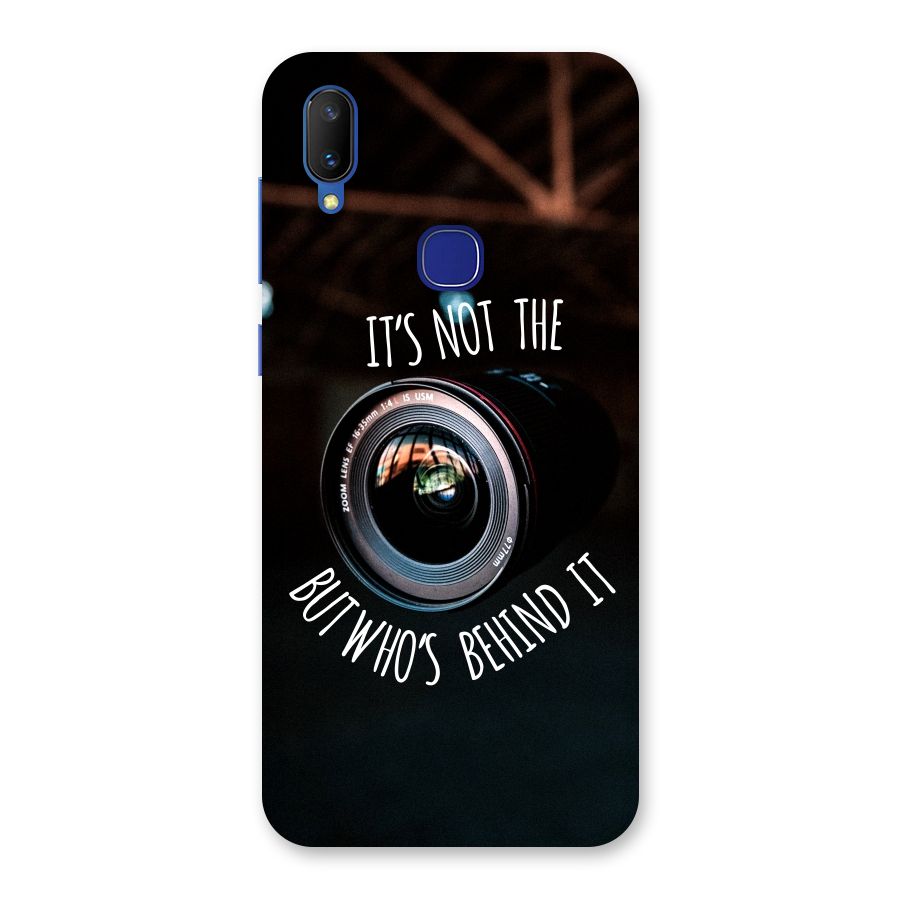 Camera Quote Back Case for Vivo V11