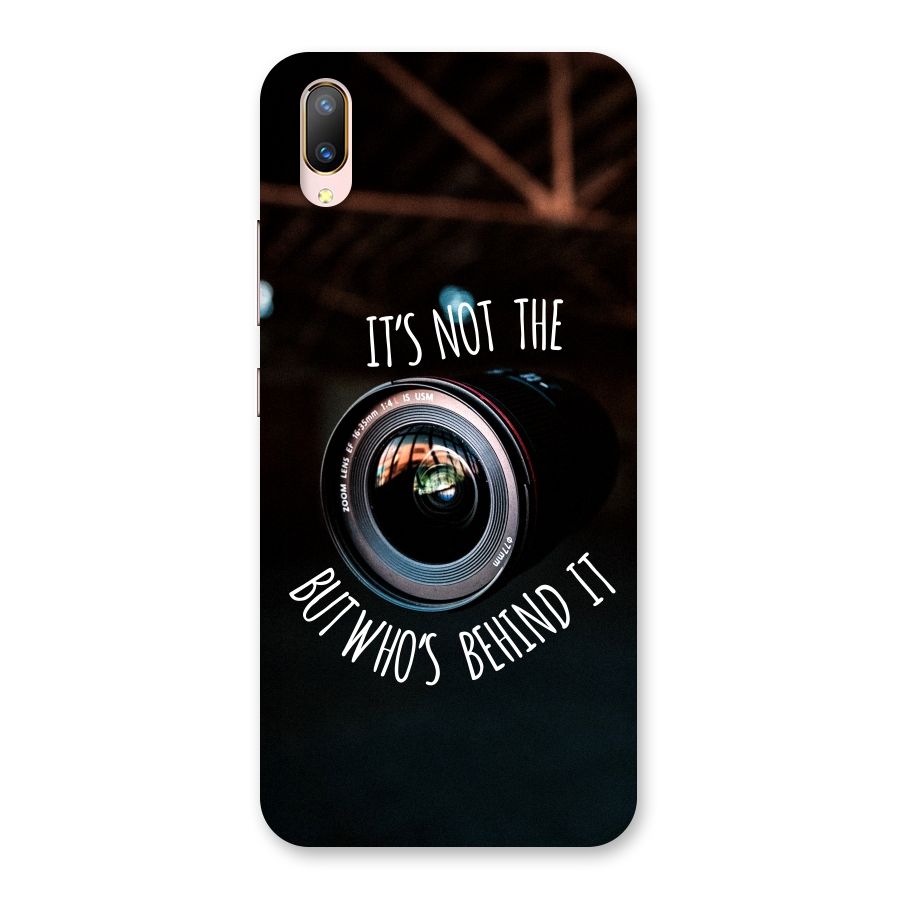 Camera Quote Back Case for Vivo V11 Pro