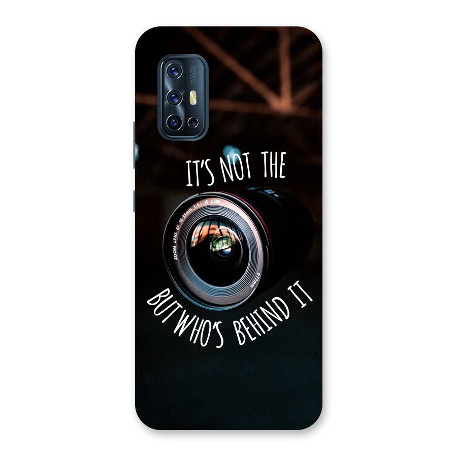 Camera Quote Back Case for Vivo V17