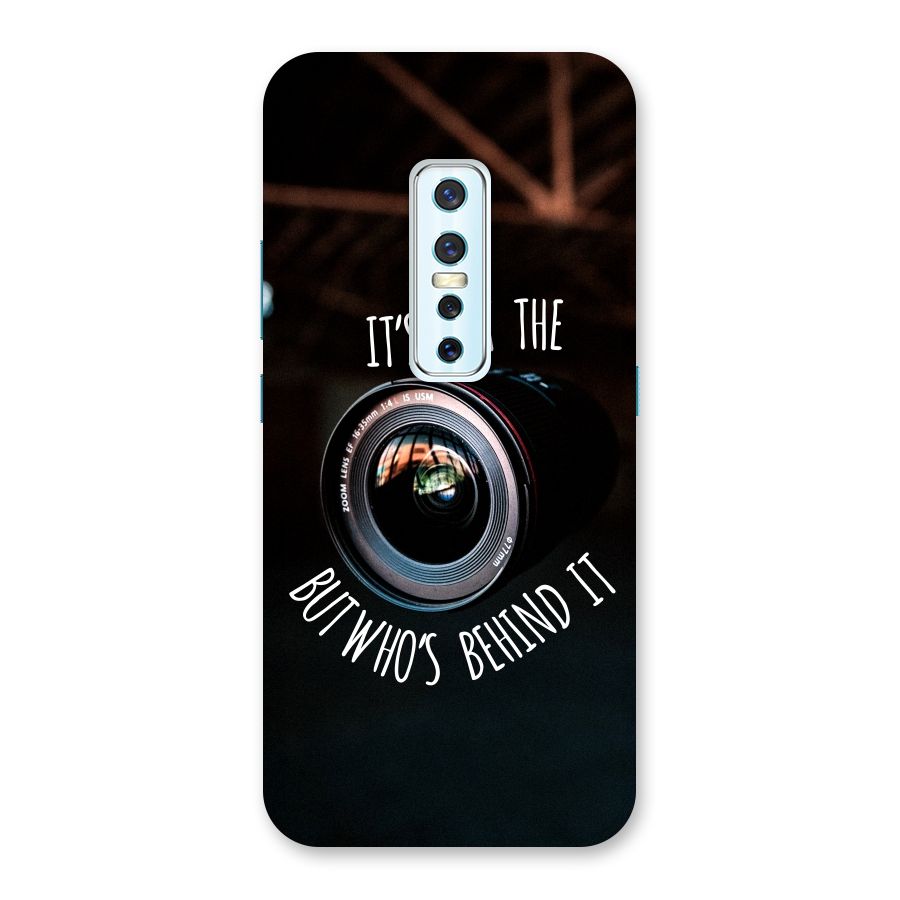 Camera Quote Back Case for Vivo V17 Pro