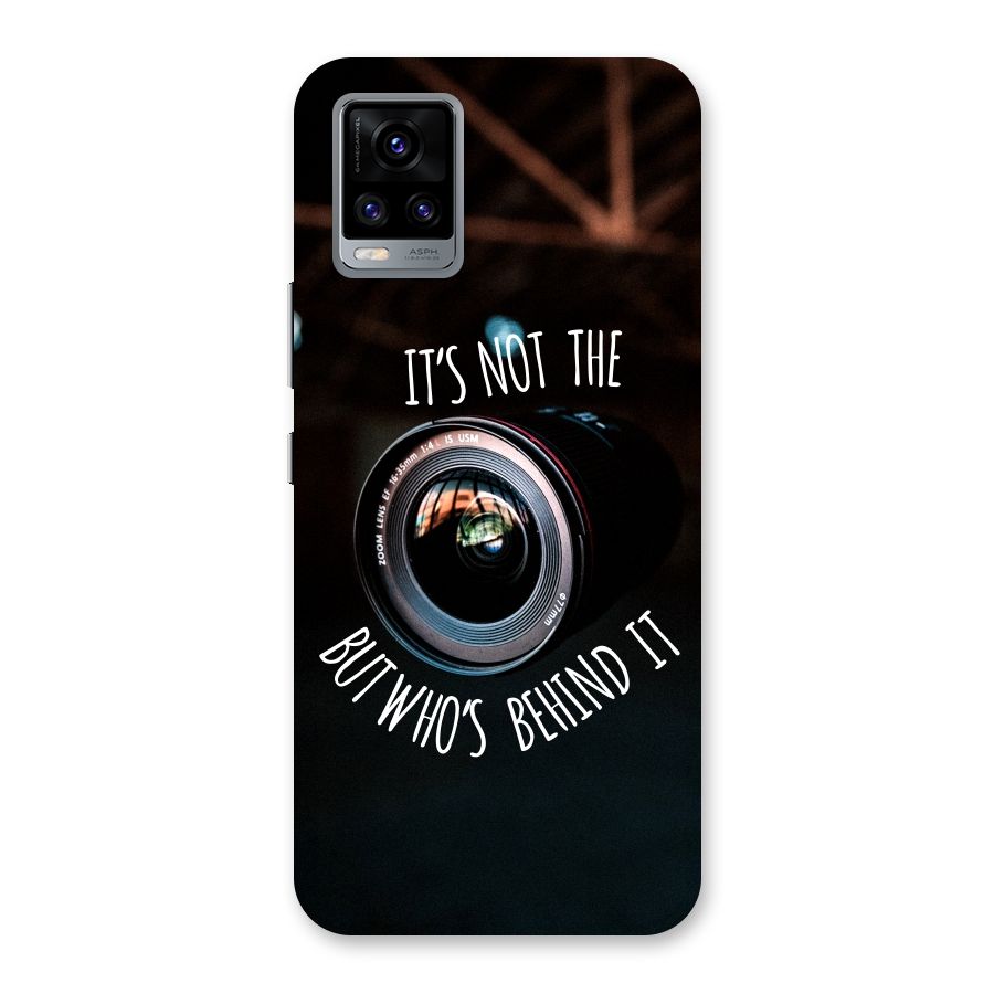 Camera Quote Back Case for Vivo V20