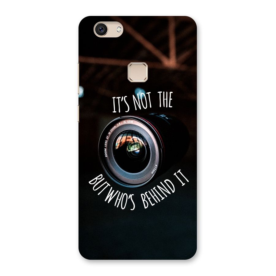 Camera Quote Back Case for Vivo V7