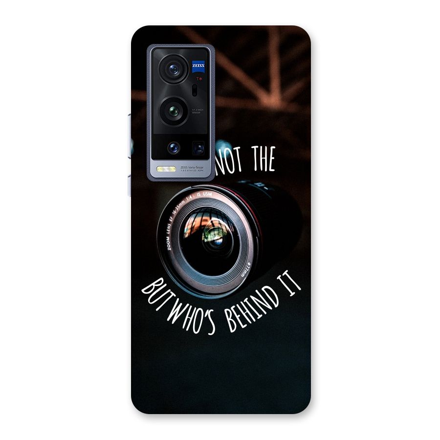 Camera Quote Back Case for Vivo X60 Pro Plus