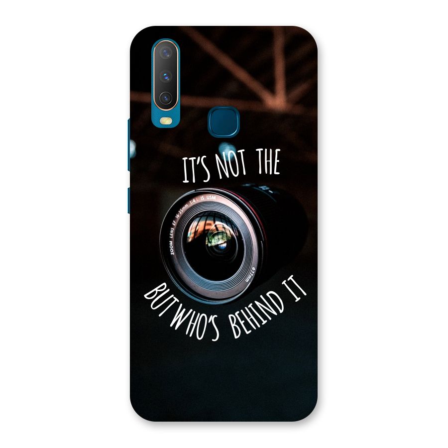 Camera Quote Back Case for Vivo Y11