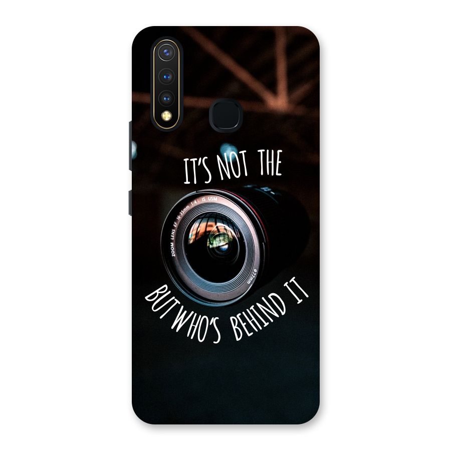 Camera Quote Back Case for Vivo Y19