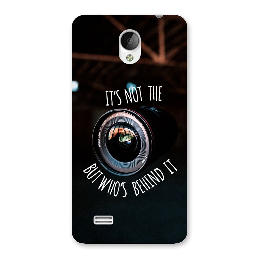 Camera Quote Back Case for Vivo Y21