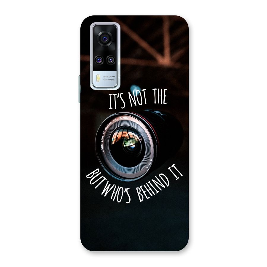 Camera Quote Back Case for Vivo Y31
