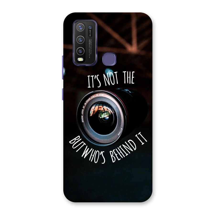 Camera Quote Back Case for Vivo Y50