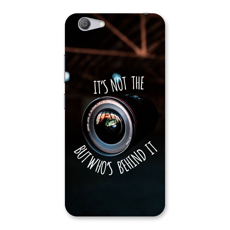 Camera Quote Back Case for Vivo Y53