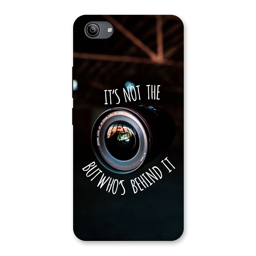 Camera Quote Back Case for Vivo Y81i
