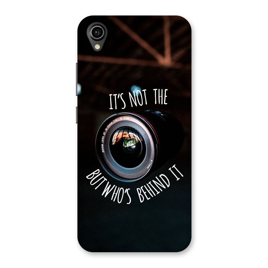 Camera Quote Back Case for Vivo Y90