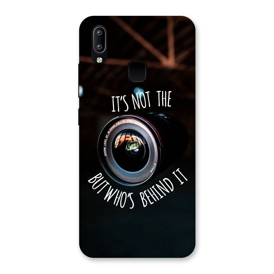 Camera Quote Back Case for Vivo Y93