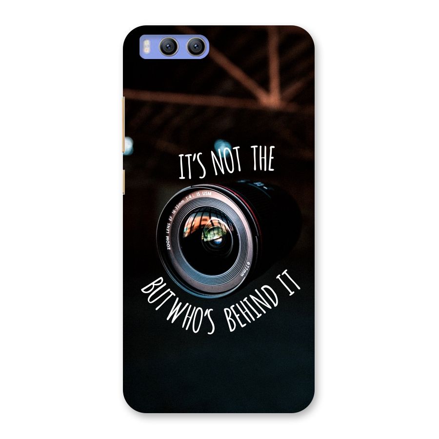 Camera Quote Back Case for Xiaomi Mi 6