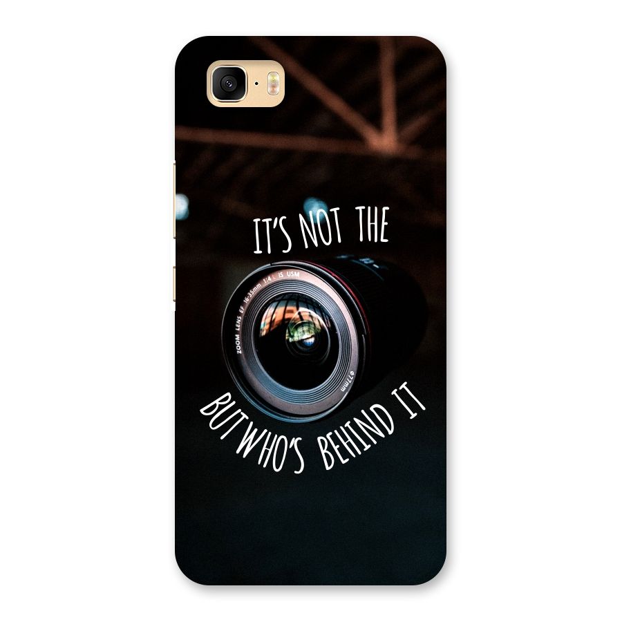 Camera Quote Back Case for Zenfone 3s Max