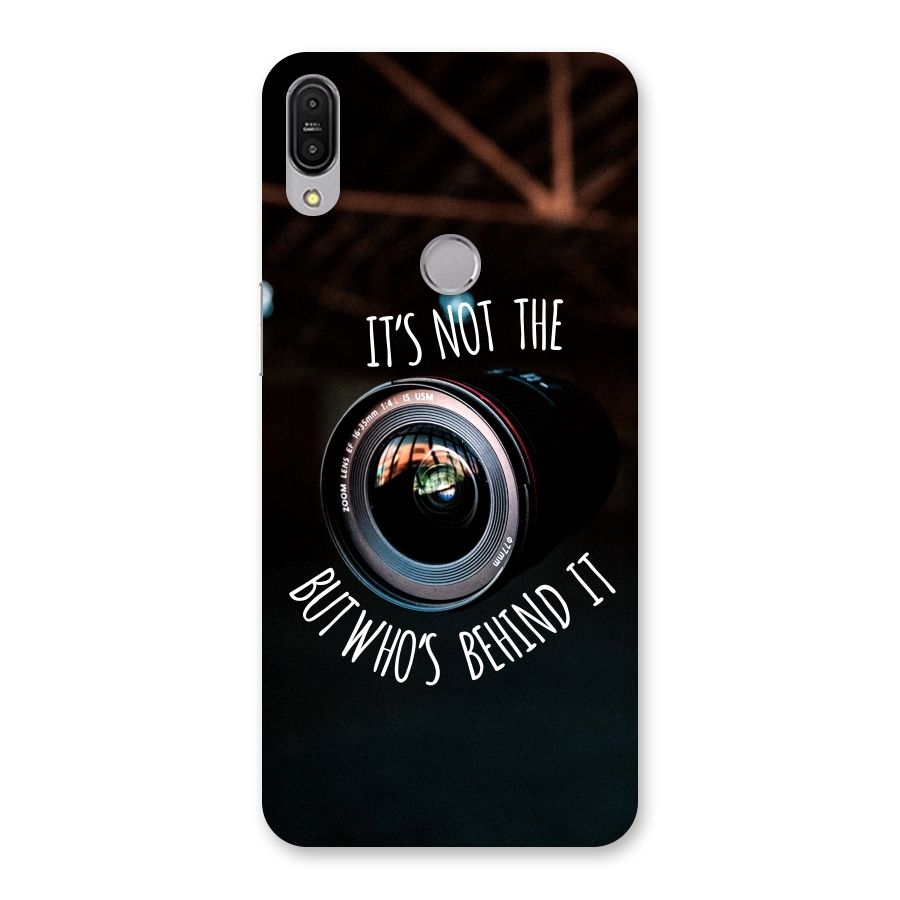 Camera Quote Back Case for Zenfone Max Pro M1