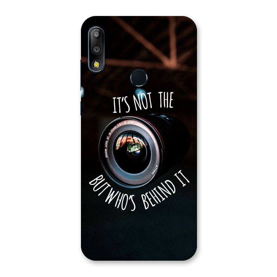 Camera Quote Back Case for Zenfone Max Pro M2