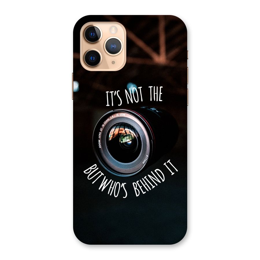 Camera Quote Back Case for iPhone 11 Pro