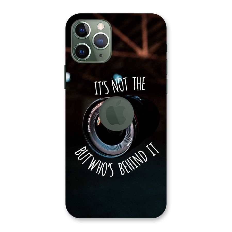 Camera Quote Back Case for iPhone 11 Pro Logo  Cut