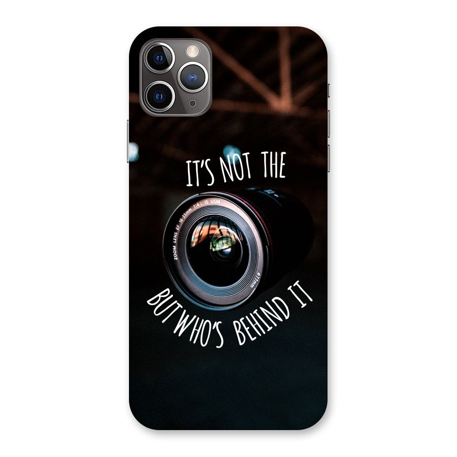 Camera Quote Back Case for iPhone 11 Pro Max